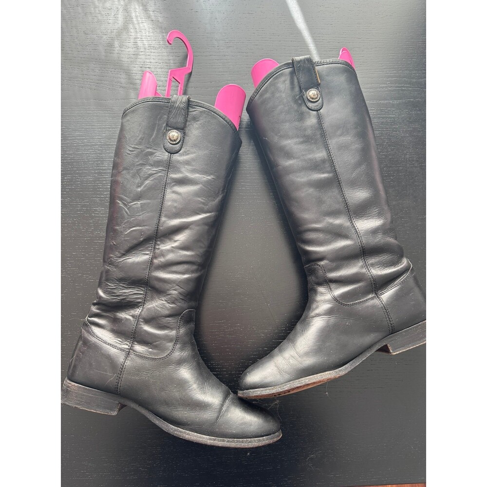 Frye $398 MELISSA LUG BUTTON TALL